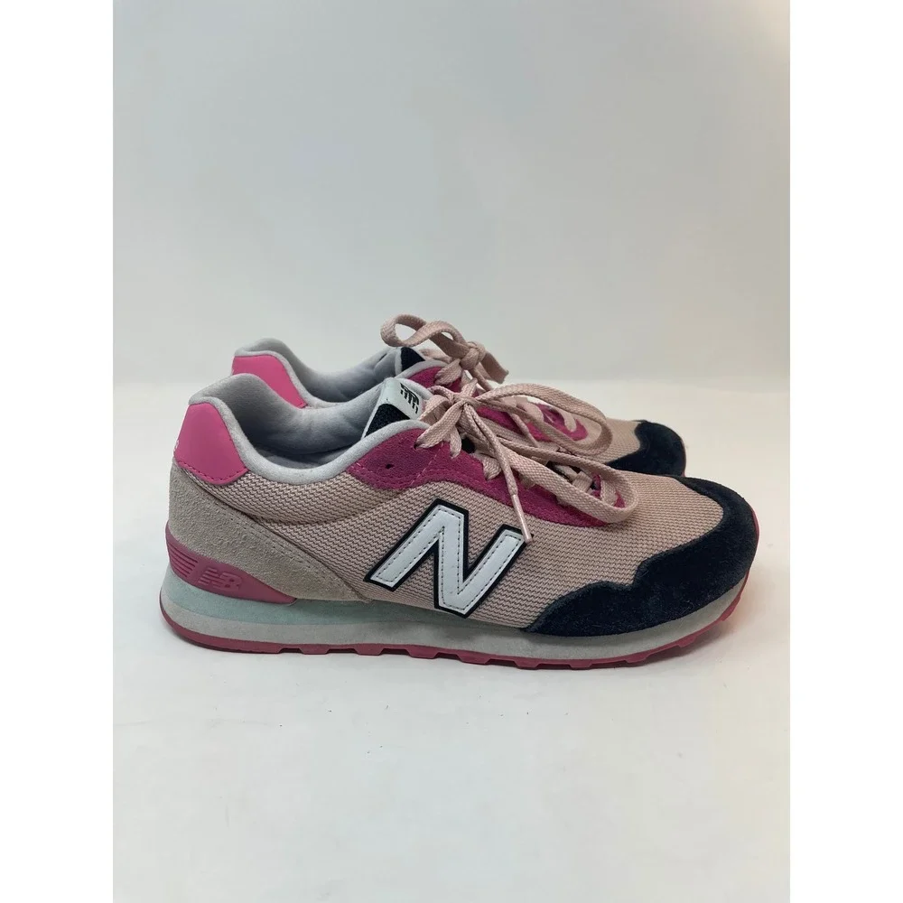 New Balance 515 Sneakers Women's‎ 8 Pink Black WL515PC3 Lifestyle Shoes